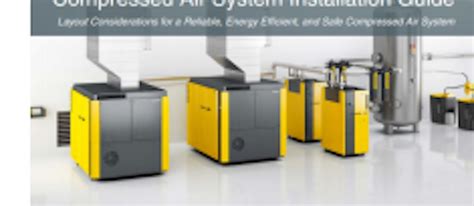 Compressed Air System Installation Guide E-Book | Plant Services