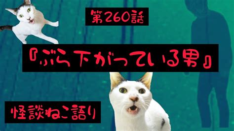 【怖い話】【猫が語る不思議な話】【猫動画】怪談ねこ語り第260話『ぶら下がっている男』 Youtube