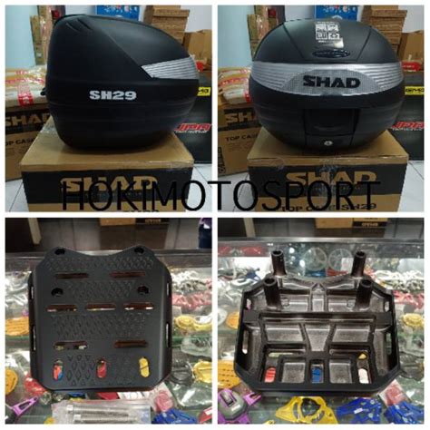 Jual Paket Box Shad Sh29 Dan Breket Box Pcx 150 Lokal Shopee Indonesia