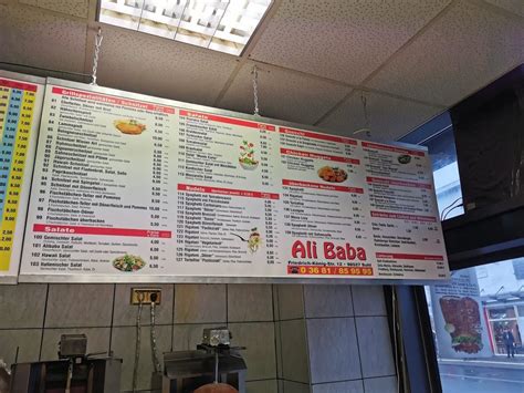 Menu At Ali Baba D Ner Kebab Pizza Haus Suhl