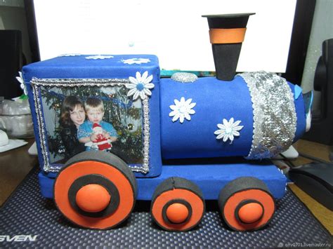 Паровоз поделка своими руками - 89 фото