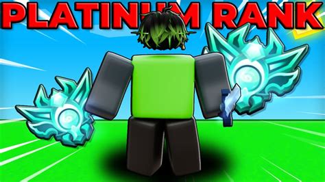 How I Got Platinum Rank In Roblox Bedwars Road To Nm Youtube