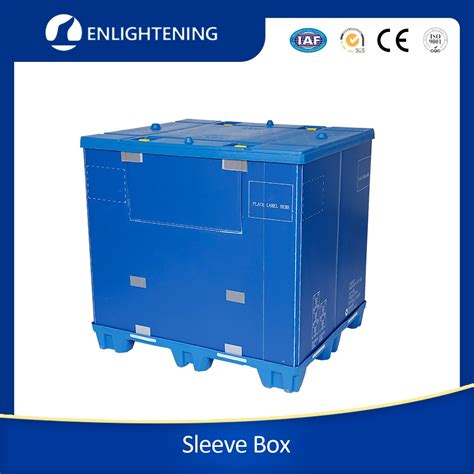 PP Plastic Honeycomb Sleeve Box Foldable Box Pallet Customized