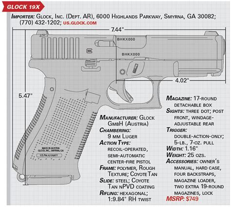 Tested Glock 19x Pistol An Official Journal Of The Nra