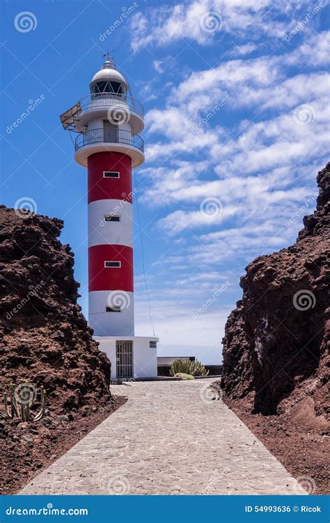 Lighthouse Faro El Toston El Cotillo Fuerteventura Spain Royalty