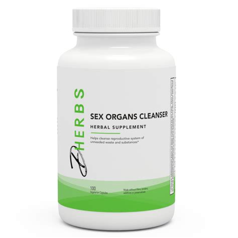 Sex Organs Cleanser Herbal Supplement For Reproductive System Health