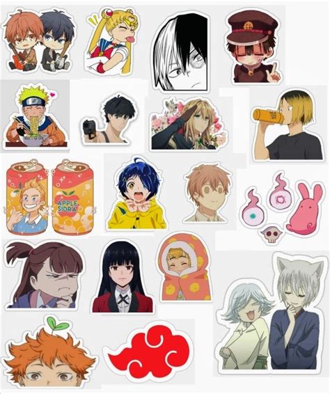 Anime Stickers Pegatinas Bonitas Dibujos Bonitos Dibujos Kawaii