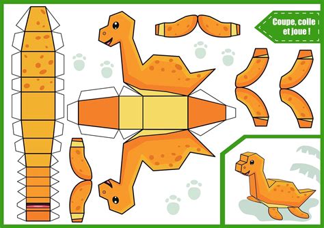 Paper Toy Dinosaure Mod Les Imprimer