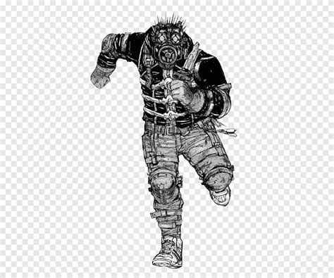 Dorohedoro Mangaka Sketch Illustration Sterile Eo Manga Monochrome