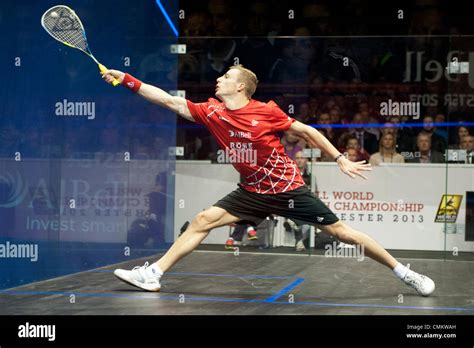 World Squash Champion Nick Matthew High Resolution Stock Photography