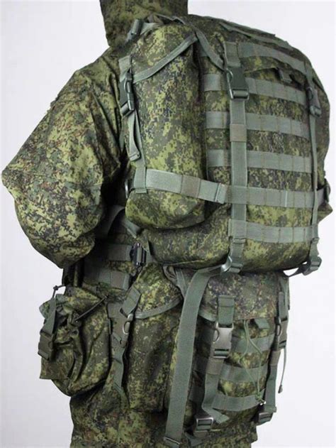 EMR 1000D Polyester Camouflage Tactical Vest With Digital Molle Pack