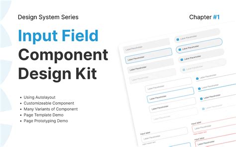 Input Component Design Kit Figma