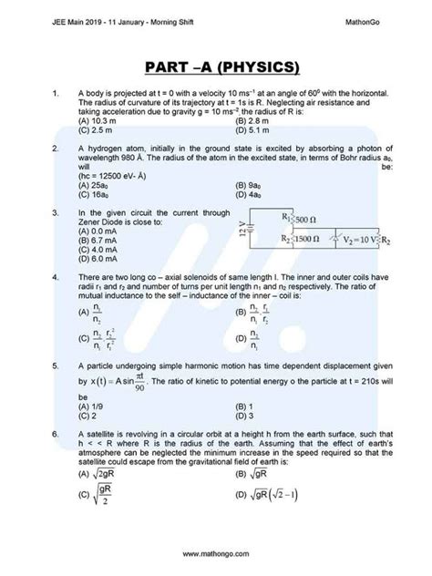 Jee Main 2024 Question Paper Alyda Bernita