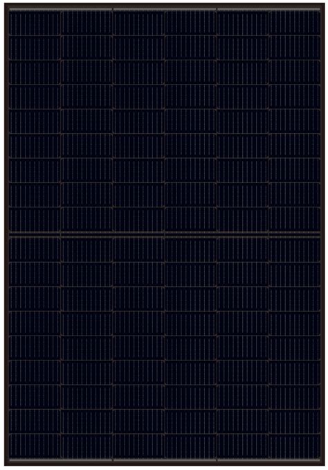 Todos los negros del Panel de Energía Solar Fotovoltaica Doble Vidrio N