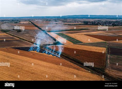 Inquinamento Atmosferico Da Agricoltura Immagini E Fotografie Stock Ad