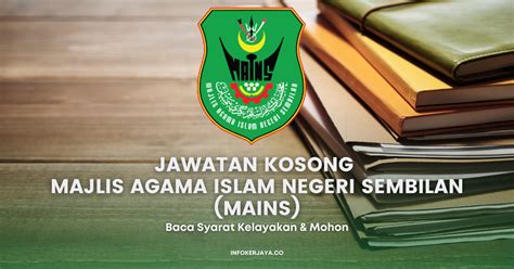 Jawatan Kosong Majlis Agama Islam Negeri Sembilan Mains Jawatan