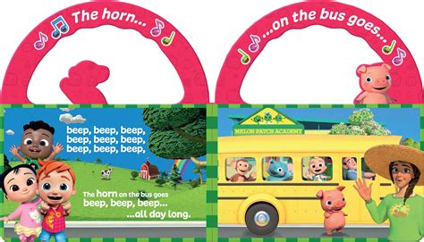 Cocomelon Handle Book, The Wheels On The Bus – Lincraft