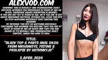 Black Top Pants Anal Dildo From Mrhankeys Fisting Prolapse By Hotkinkyjo Xvideos