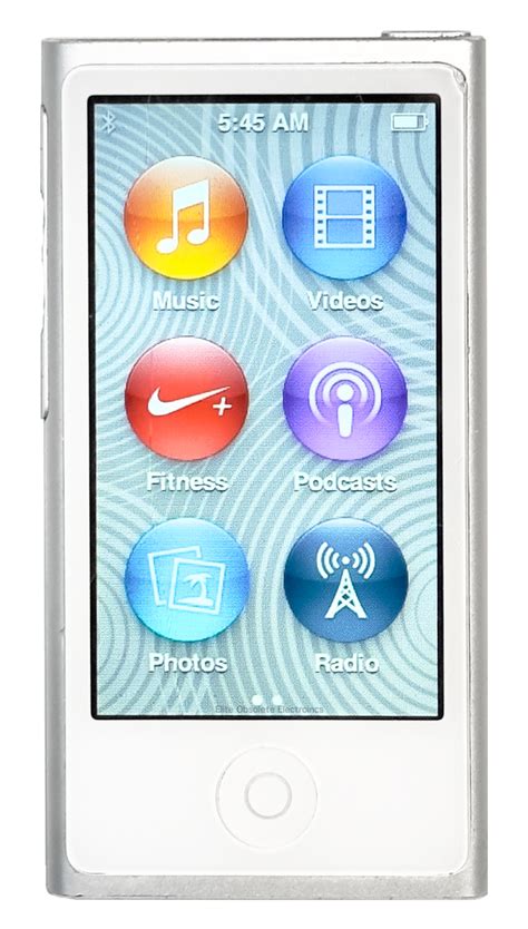 Refurbished Apple Ipod Nano 7th Generation 16gb Silver And White Mkn22ll Elite Obsolete Electronics