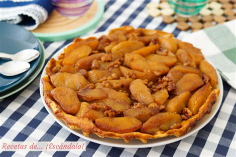 Tarta De Manzana Con Crema Pastelera Y Masa Quebrada Recetas De