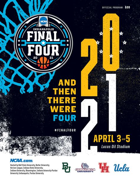 2021 NCAA Men's Final Four Program – LEARFIELD Publications Store