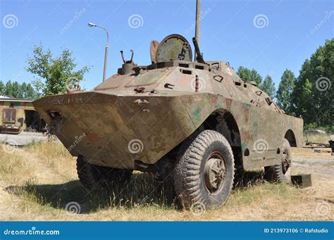 Soviet Amphibious Vehicle From The Cold War Stock Photography