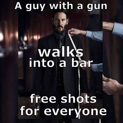 30 Hilarious John Wick Memes John Wick Meme Funny College Memes