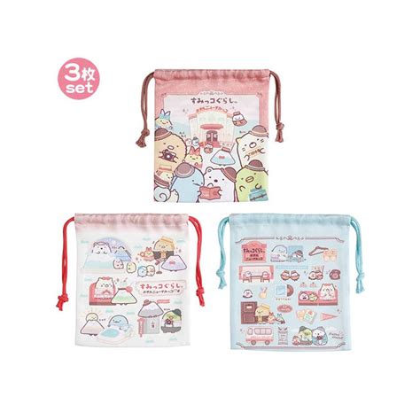 Pochette Cordon Set Sumikko Gurashi Hotel New Meccha Japan