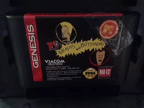 Beavis And Butt Head Mtv G Nesis Mega Drive Ler Descri O Venda Em