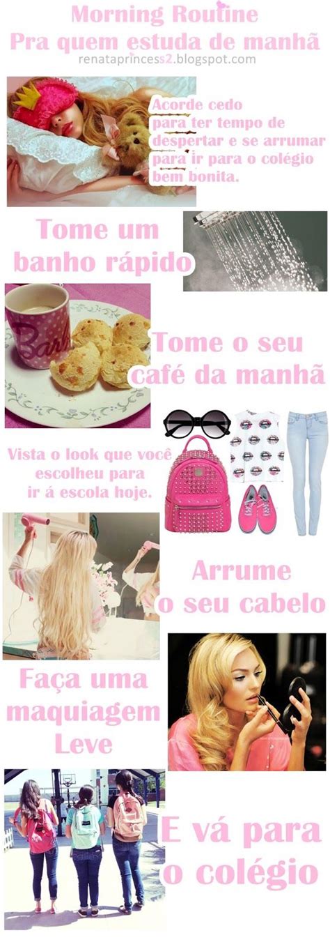 Blog Da Renata Princess Manual Da Patricinha Morning Routine