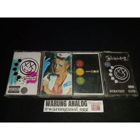 Jual BACA DESKRIPSI PAKET Kaset Pita Blink 182 4 Album Shopee