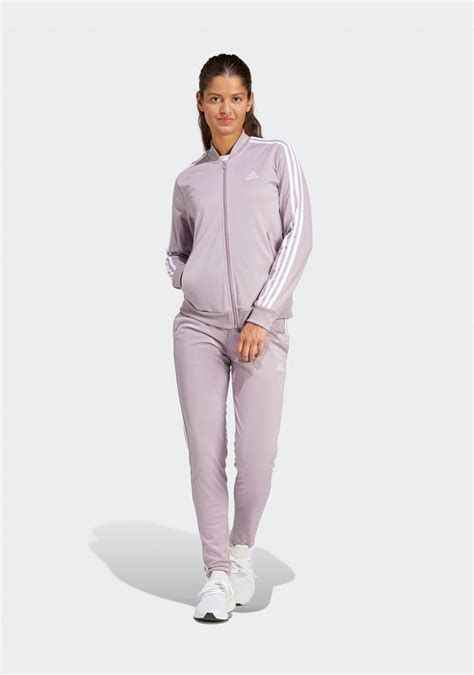 Buy Womens Adidas Womens Essentials 3 Stripes Tracksuit Is0852oe Online Centrepoint Ksa