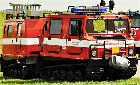 Firefighters Fire-fighting Vehicles Editorial Image - Image of burning ...