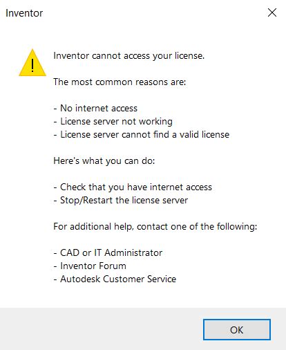 Solved Inventor Access Expired Autodesk Community