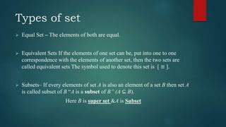 Set theory | PPTX