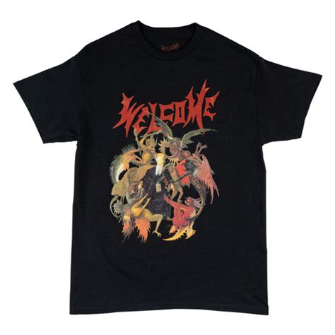 Welcome Skateboards Shirt Torment Black Tgm Skateboards