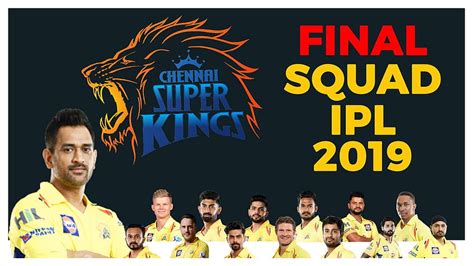 3840x2160px 4k Free Download Ipl 2019 Chennai Super Kings Team