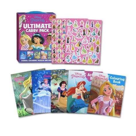 Disney Princess Activity Pack Children Puzzles Stickers My Baby