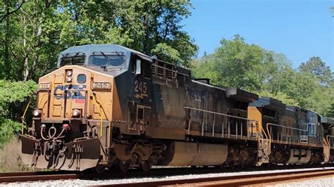 Csx Trains 2024 Csx 245 On L743 04 With 518 Axles 4624 140pm