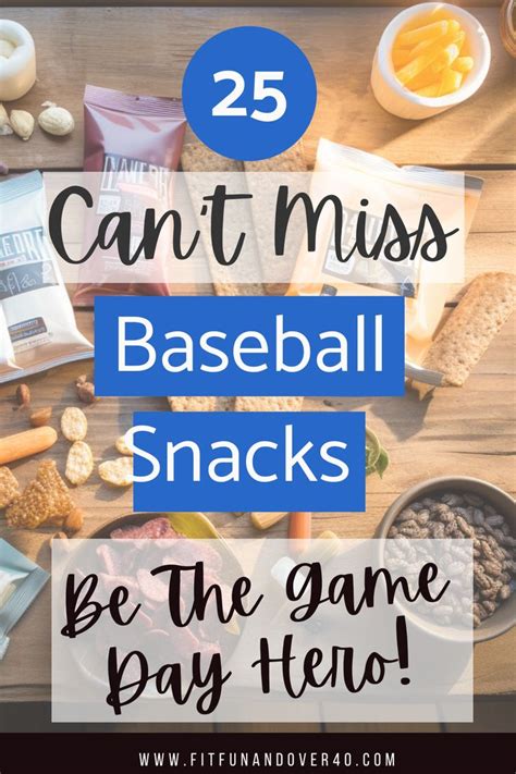 Hit A Home Run Easy And Healthy Baseball Snack Ideas In 2024