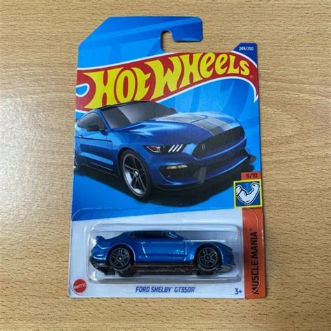 Hot Wheels Ford Shelby Gt R Azul Cuotas Sin Inter S