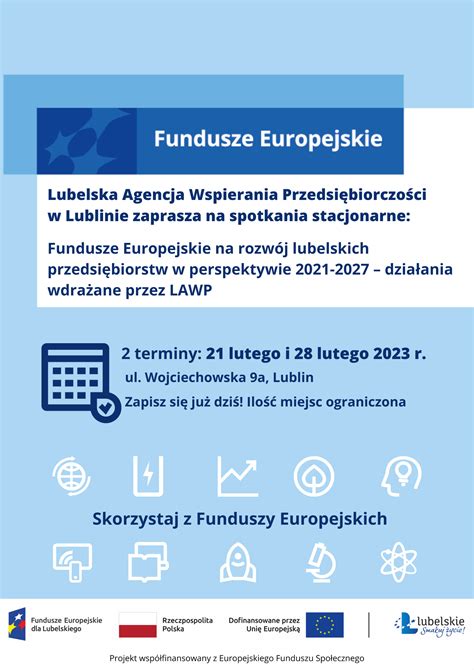 Spotkanie informacyjne Fundusze Europejskie na rozwój lubelskich