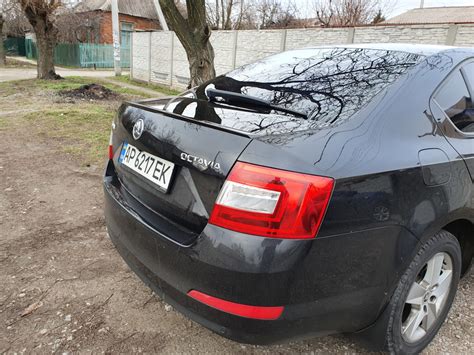 Лип-спойлер Октивия А7 — Skoda Octavia A7 Mk3, 1,4 л, 2014 года ...