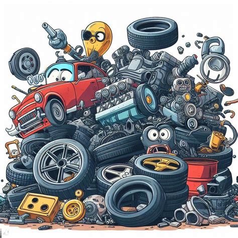 Discover the Hidden Treasures in an Auto Parts Junk Yard