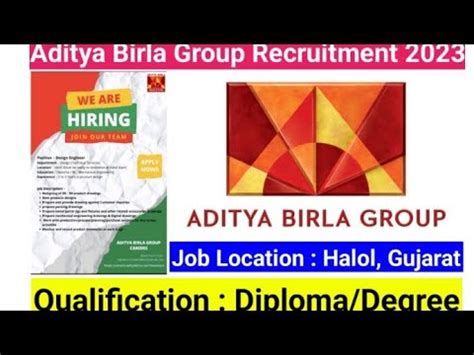 Aditya Birla Group Recruitment 2023 Aditya Birla Group YouTube