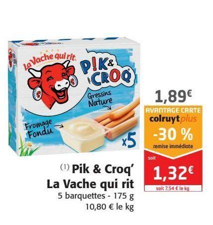 Promo Pik Et Croq La Vache Qui Rit Chez Colruyt