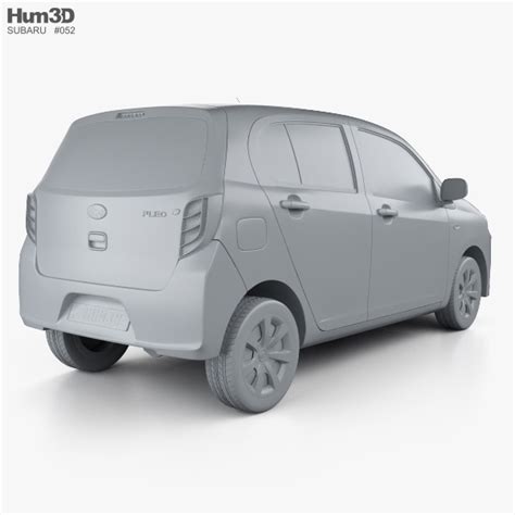 Subaru Pleo Plus 2015 Modelo 3d Veículos No Hum3d