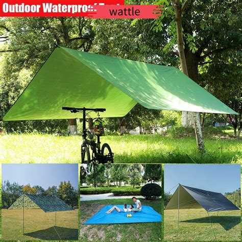 WATTLE Multipurpose Awning Waterproof Tarp Prevent Rain Fly Ultralight