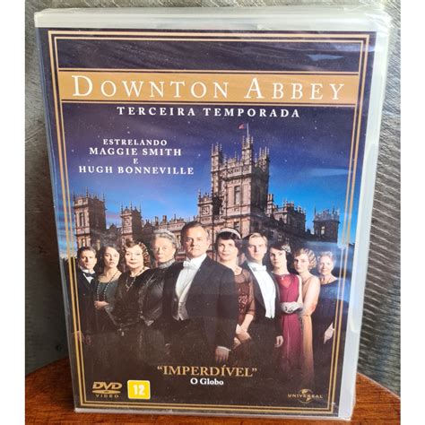 DVD Downton Abbey 3 Temporada Lacrado Legendado Shopee Brasil