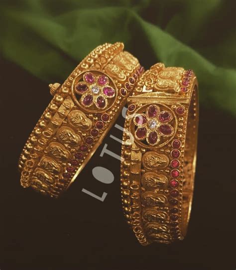 Traditional Gold Plated Bangles Where To Shop Them South India